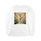 mana美術のバレリーナ#4 Long Sleeve T-Shirt