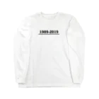 1103g_の1989-2019 ロングスリーブTシャツ