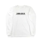 1103g_の1989-2019 Long Sleeve T-Shirt
