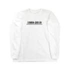 1103g_の1989-2019 ロングスリーブTシャツ