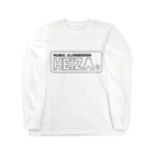 おんがくきょうしつHeizaのステッカーデザインHeiza ロングスリーブTシャツ