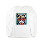 Walnut WhisperのSharp Cat Long Sleeve T-Shirt