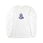 WING_0101の和風サメちゃんグッズ Long Sleeve T-Shirt