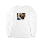 kazuman55の風を切るライダー Long Sleeve T-Shirt