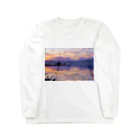 空が好きのある日の朝焼け Long Sleeve T-Shirt