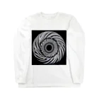 Dexsterのoptical illusion 01 ロングスリーブTシャツ