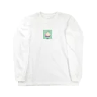 ドット絵調理器具のドット絵「ニンニク」 Long Sleeve T-Shirt