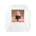 mogmogokawaryのチョコソフトくん Long Sleeve T-Shirt