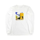 Nontasoのメキシコ Yucatan, イサマル　黄色の街 Long Sleeve T-Shirt