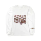 夜彩　-yasai-のsweets cab / chocolatecake Long Sleeve T-Shirt