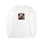 KT0911の耳が大きい狐 Long Sleeve T-Shirt