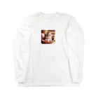 Minaのスリスリくん Long Sleeve T-Shirt