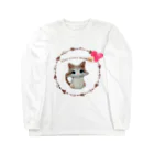 ʚ fuwari ɞのおすましパピ猫/ラグドール Long Sleeve T-Shirt