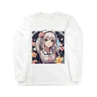 プリンゴブリンの銀髪不思議子さん Long Sleeve T-Shirt