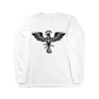 TurkeysDesignの八咫烏 Long Sleeve T-Shirt