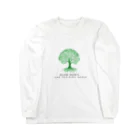 SLOW DoWN333の SLOWDoWN TREE LOVE WEAR Long Sleeve T-Shirt