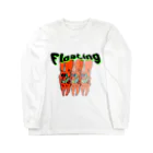 カラフル個性派動物園のfloating!!! Long Sleeve T-Shirt