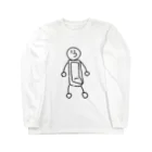 Bennki555 Town のMr.Toilet Nioudati Long Sleeve T-Shirt