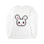 あくむ病院のドット吐血うさぎちゃん Long Sleeve T-Shirt