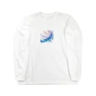 J-Peacockの鮮やかな色彩に彩られた孔雀 Long Sleeve T-Shirt