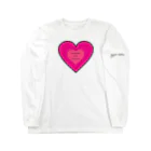 ここらいふのLOVETHELIFEYOULIVE -pink- ロングスリーブTシャツ