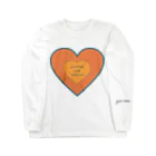 ここらいふのLOVETHELIFEYOULIVE -orange- ロングスリーブTシャツ