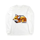 .ANIMALのドットキツネ　 おひるね ver  Long Sleeve T-Shirt