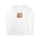 えほんのふんわりぺーじのみんなで歌おう：協力の楽しさ Long Sleeve T-Shirt