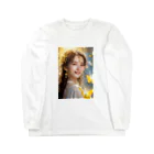 美少女天使の富に満ちる美女 Long Sleeve T-Shirt