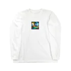 たろすけの神秘的な森の生き物たち Long Sleeve T-Shirt