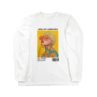 ETTA_ARTのサンフラワー Long Sleeve T-Shirt