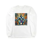 gollisquatのアームカールゴリラ Long Sleeve T-Shirt