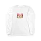 音楽ルー106の親子ネコ Long Sleeve T-Shirt