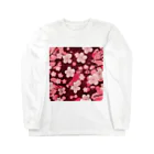 curtisの桜の花びら ロングスリーブTシャツ