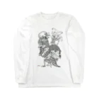 妖怪 水姫城-Yokai.Mizukijyo-ฅ^ơωơ^ฅ♡の『根古水ヒメの妖カイ画』10.カッパ Long Sleeve T-Shirt