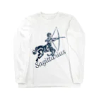 chicodeza by suzuriのサジタリウス Long Sleeve T-Shirt