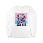 hachicoooのちょい悪ゾウ Long Sleeve T-Shirt