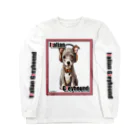 LUCASMIKAN Shopの集まれ犬好き / Gathering Dog Lover (Italian greyhound) ロングTシャツ・パーカーなど Long Sleeve T-Shirt