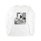 masaの静謐なモノクロームの風景 Long Sleeve T-Shirt