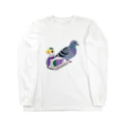 monomawaruの弘前の鳩笛 / Pigeon Whistle from Hirosaki (Aomori)  Long Sleeve T-Shirt