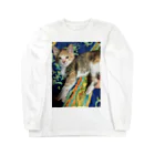 いといとにゃんこショップの何か用？ねこ Long Sleeve T-Shirt