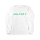 moiのGRANDPA(グリーン) Long Sleeve T-Shirt