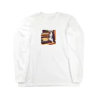 tak12_12のクッキングペンギン Long Sleeve T-Shirt