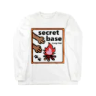 secret base camp  fieldのsecret base Long Sleeve T-Shirt