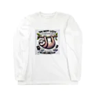 k.a.u.j.7のエネルギーセーブ中のあなた！まるでナマケモノ Long Sleeve T-Shirt