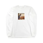 me-tooの遠くを見つめる愛犬 Long Sleeve T-Shirt