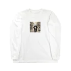 sonson1018のsonson自転車ぱんだ Long Sleeve T-Shirt