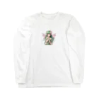 妖精と癒しの曼荼羅の春が待ち遠しい Long Sleeve T-Shirt