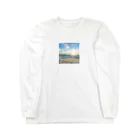 Apricot_taruの朝の海 Long Sleeve T-Shirt