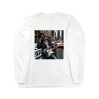 age3mのポリスカーブルース Long Sleeve T-Shirt